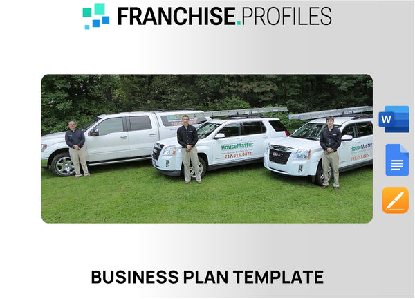 HouseMaster Franchise Business Plan Template
