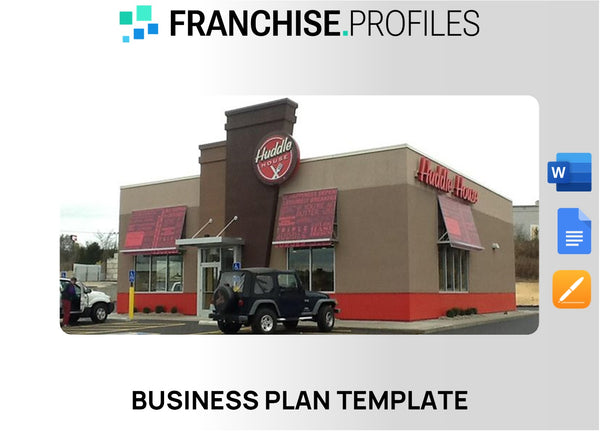 Huddle House Franchise Business Plan Template