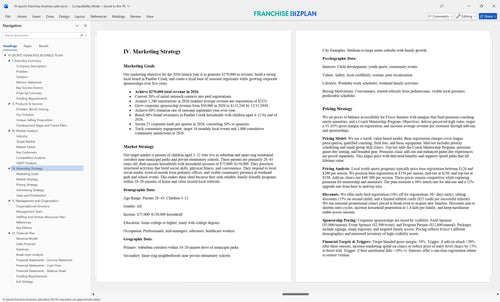 i9 sports franchise business plan 4