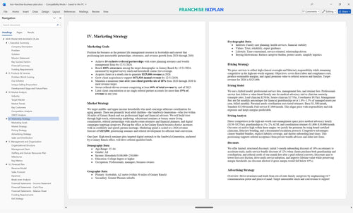 ikor franchise business plan 4