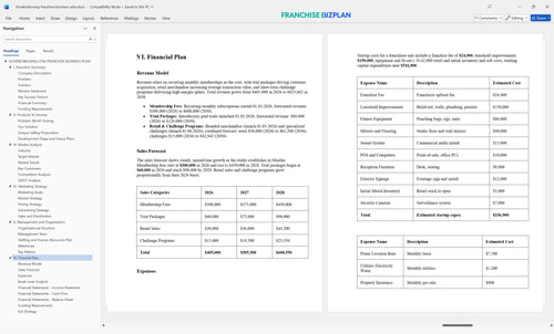 ilovekickboxing franchise business plan 6