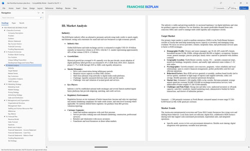 itex franchise business plan 3