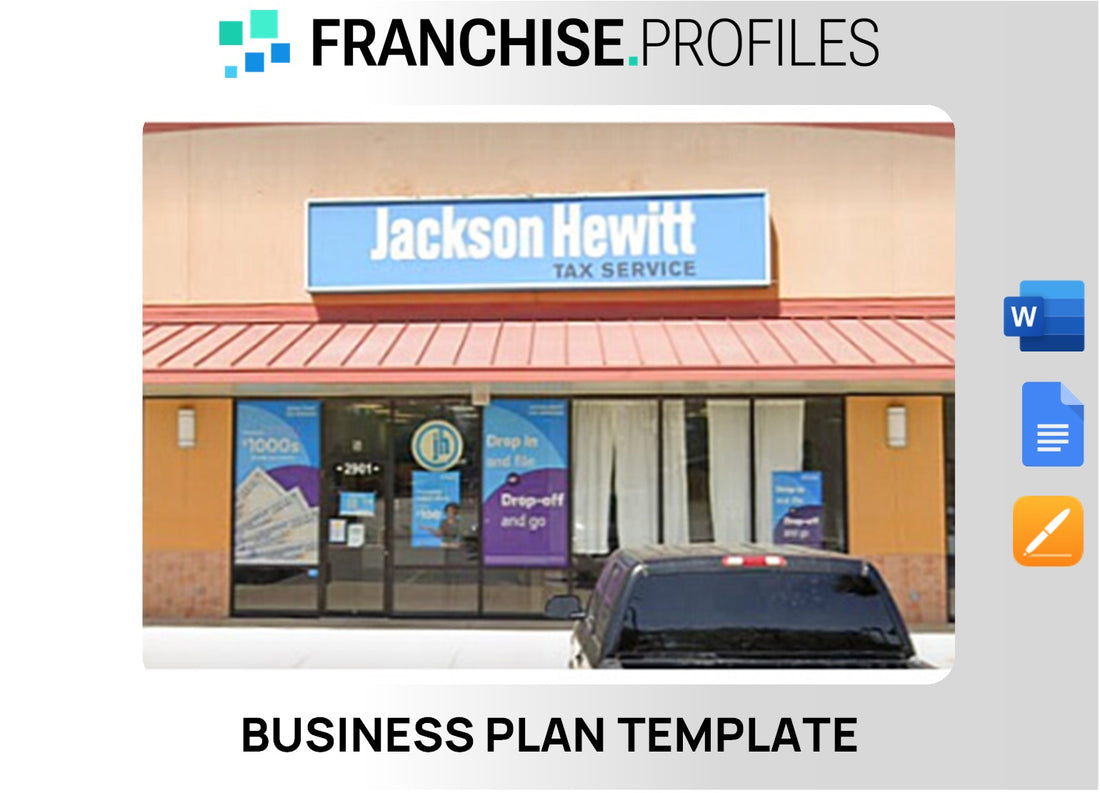 Jackson Hewitt Tax Service Franchise Business Plan Template
