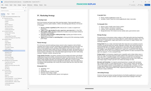 jamba juice franchise business plan 4