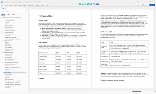 jamba juice franchise business plan 6