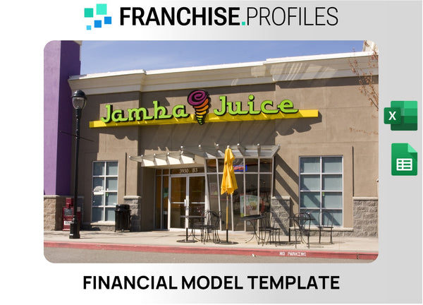 Jamba Juice Franchise Financial Model Template