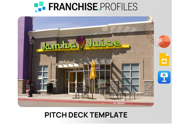 Jamba Juice Franchise Pitch Deck Template