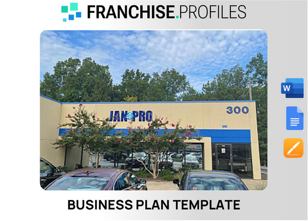 Jan-Pro Cleaning Systems Franchise Business Plan Template