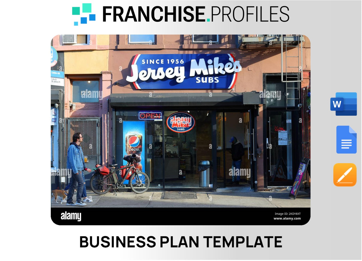 Jersey Mike's Franchise Business Plan Template