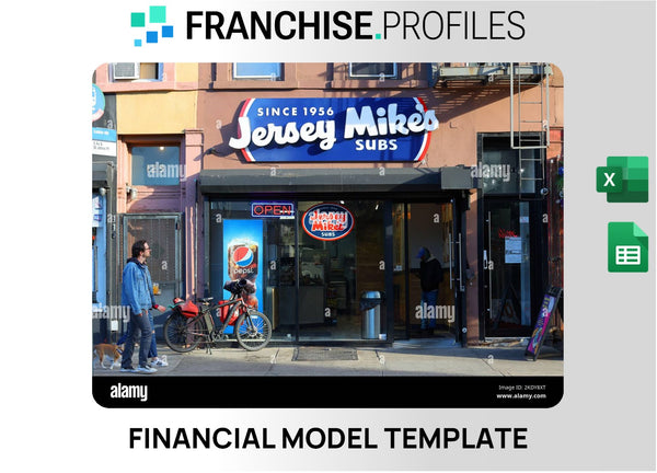 Jersey Mike's Franchise Financial Model Template