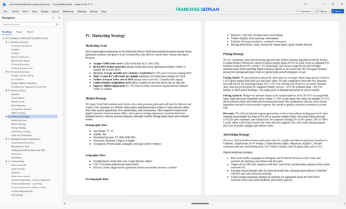 jets america franchise business plan 4