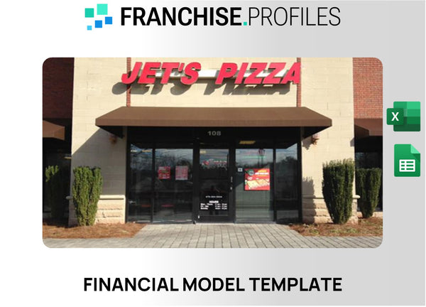 Jet's Pizza Franchise Financial Model Template