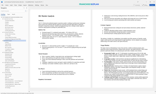joe homebuyer franchise business plan 3