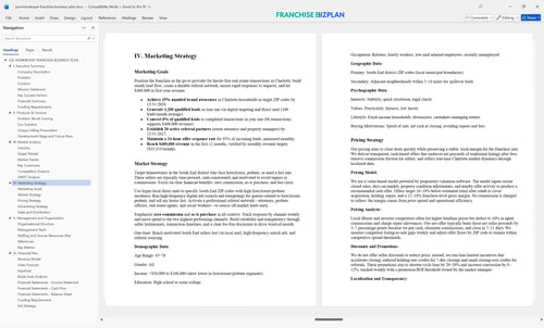 joe homebuyer franchise business plan 4