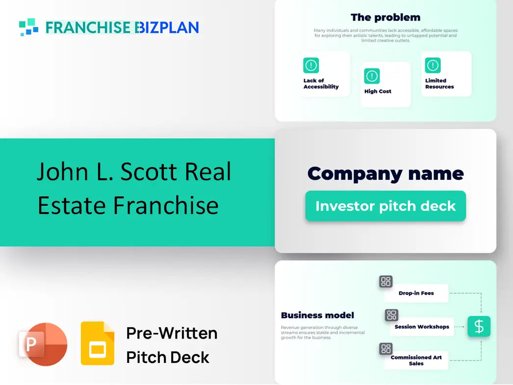 John L. Scott Real Estate Franchise Investment Pitch Deck 2026