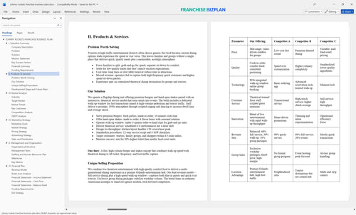 johnny rockets franchise business plan 2