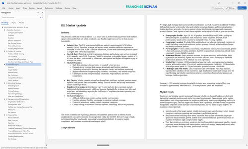 jovie franchise business plan 3