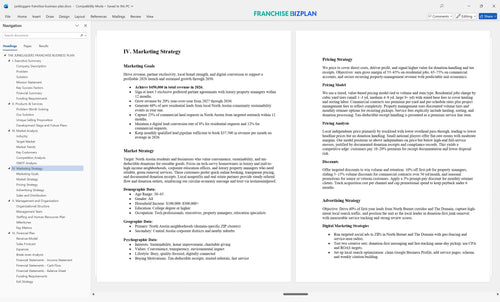 junkluggers franchise business plan 4
