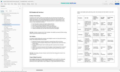 kangaroo express franchise business plan 2