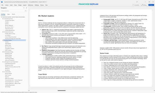 keystone insurers group franchise business plan 3