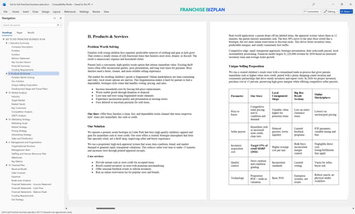kid to kid franchise business plan 2