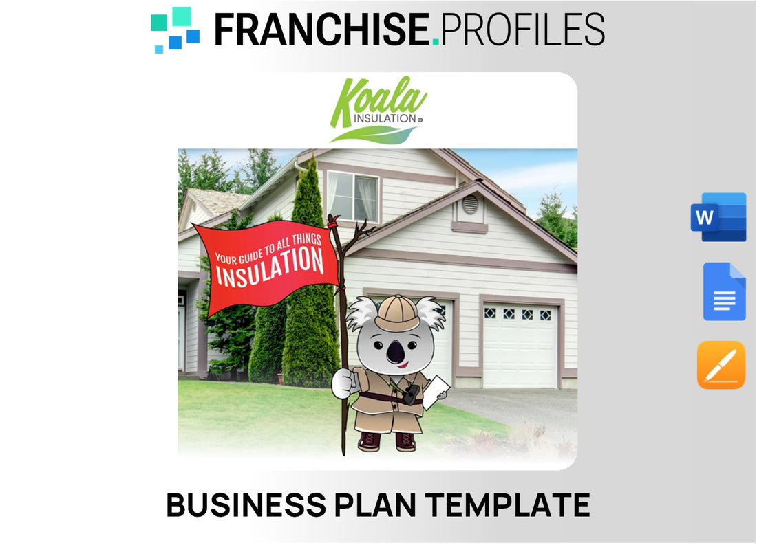 Koala Insulation Franchise Business Plan Template