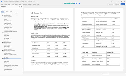 kuk sool won franchise business plan 6