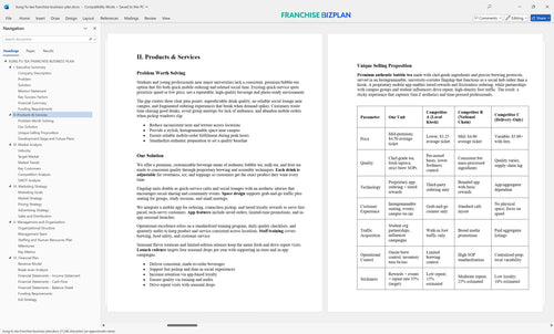 kung fu tea franchise business plan 2