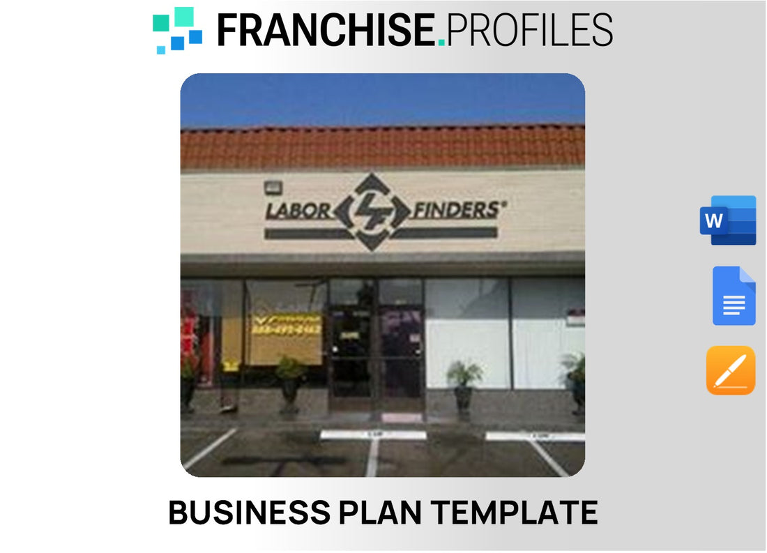 Labor Finders Franchise Business Plan Template