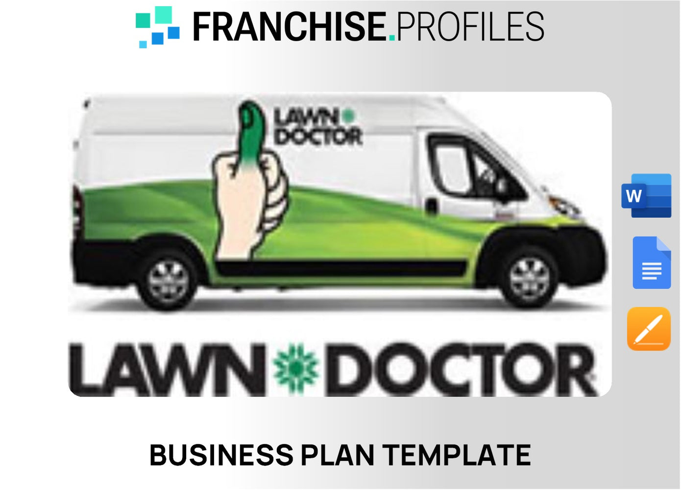 Lawn Doctor Franchise Business Plan Template