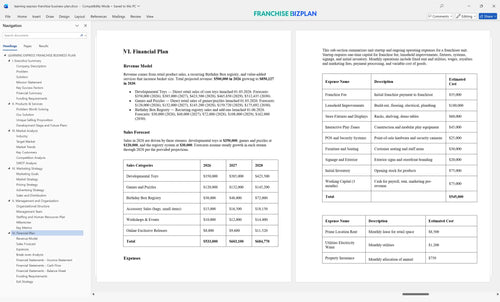 learning express franchise business plan 6