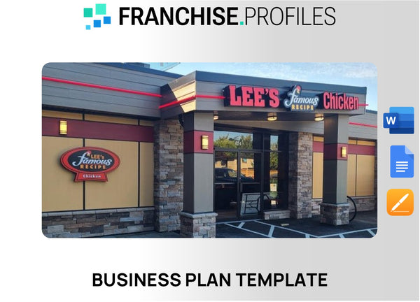 Lee's Famous Recipe Chicken Franchise Business Plan Template