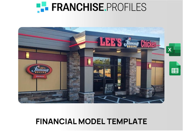 Lee's Famous Recipe Chicken Franchise Financial Model Template