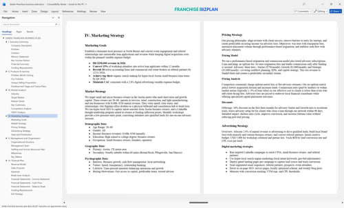 lendio franchise business plan 4