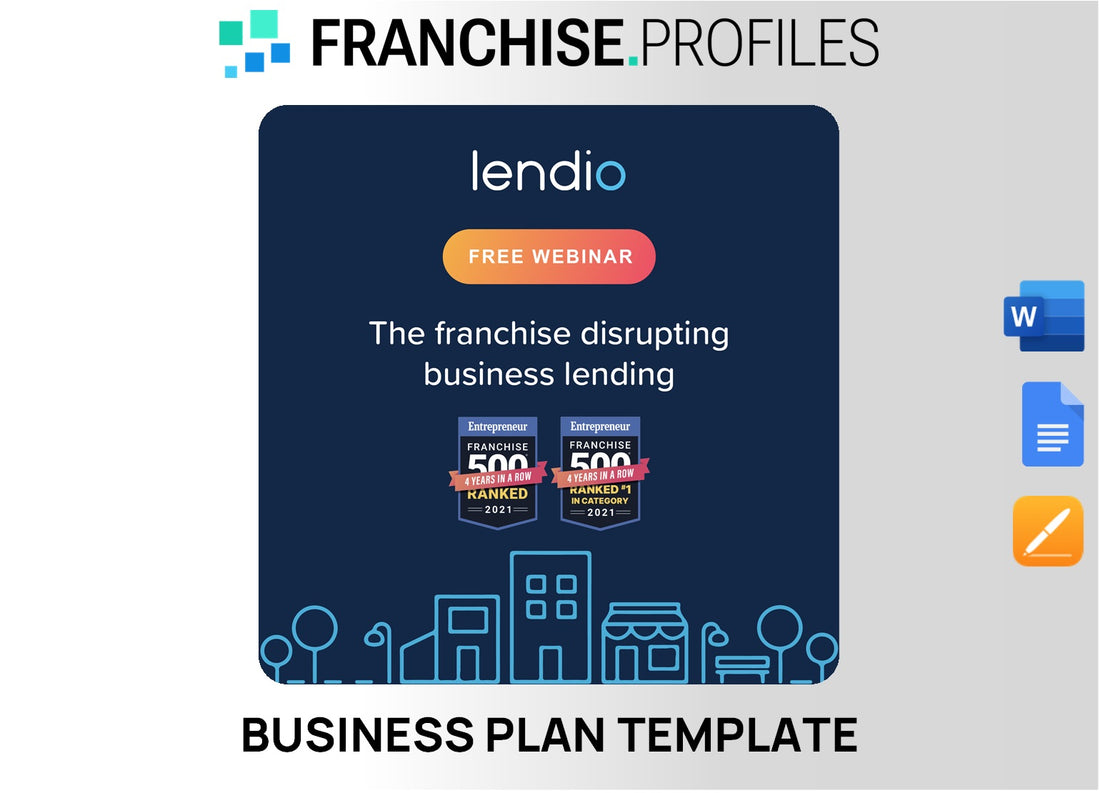 Lendio Franchise Business Plan Template