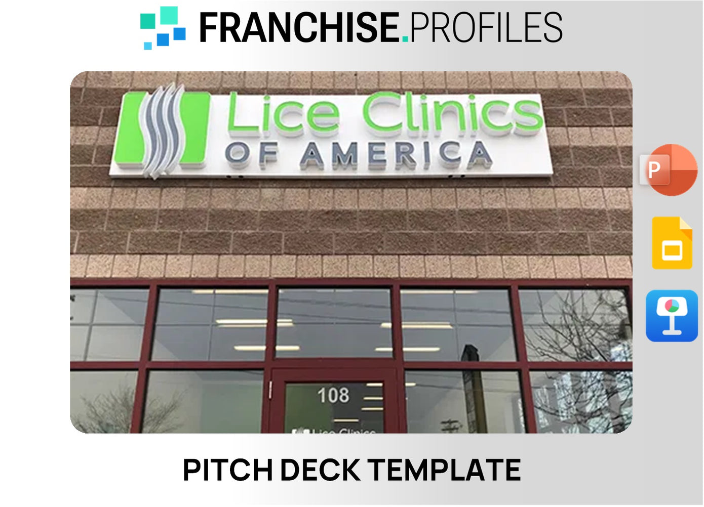 Lice Clinics of America Franchise Pitch Deck Template