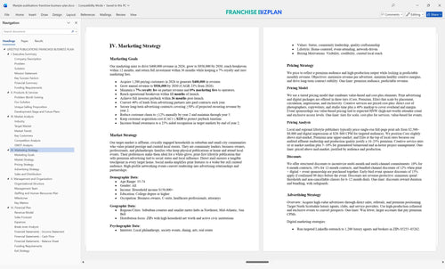 lifestyle publications franchise business plan 4