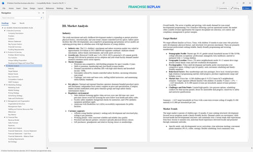 lil kickers franchise business plan 3