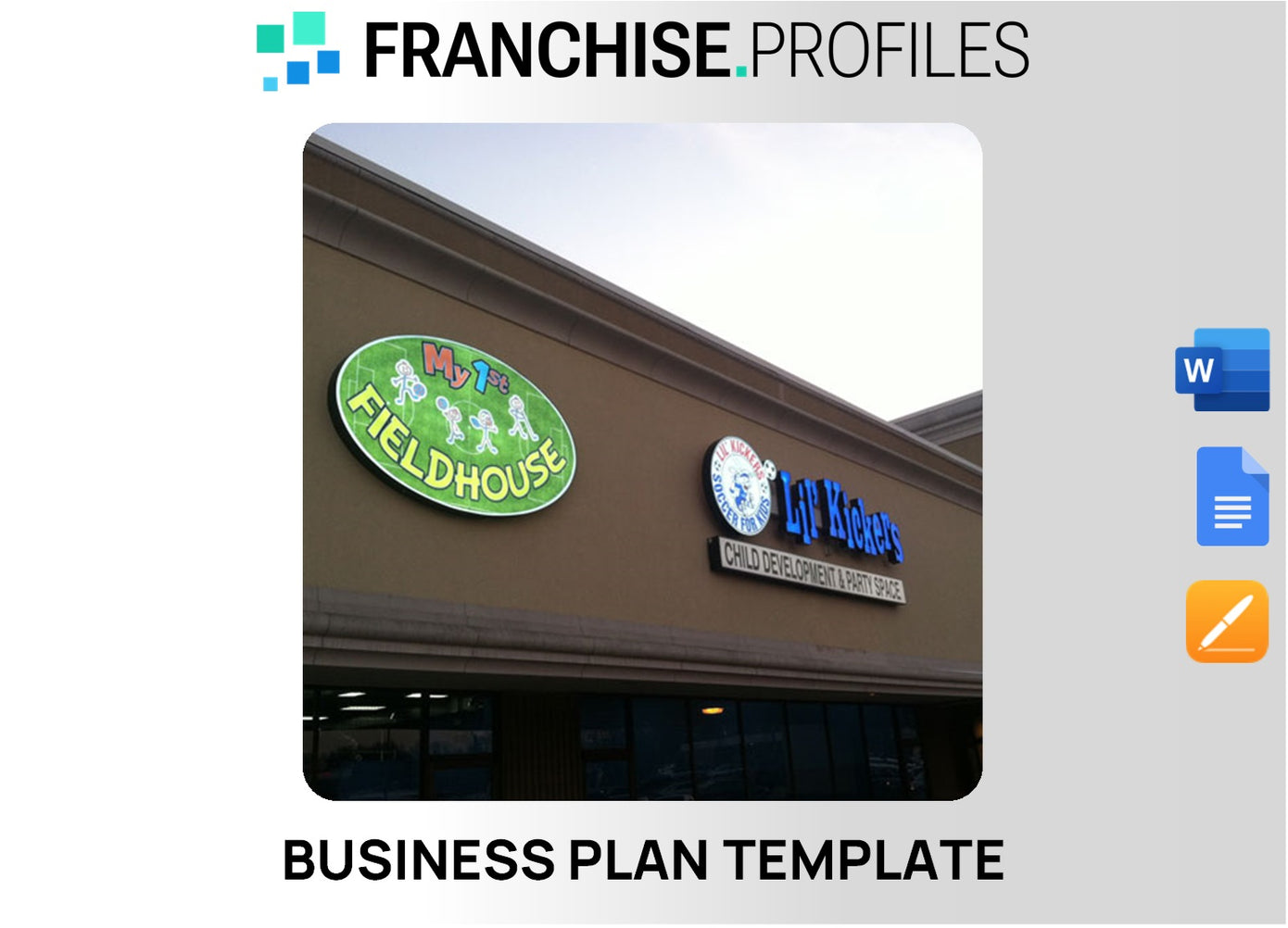 Lil' Kickers Franchise Business Plan Template