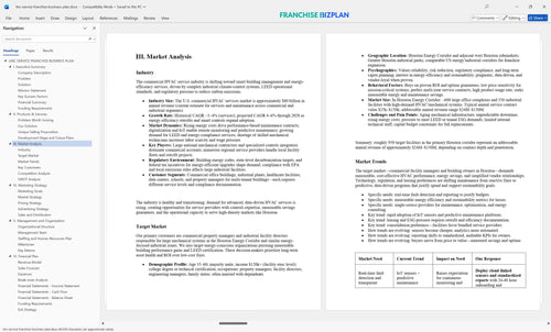 linc service franchise business plan 3
