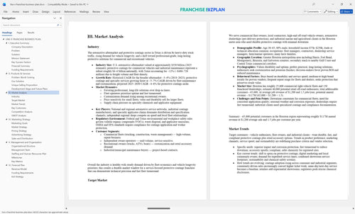 line x franchise business plan 3