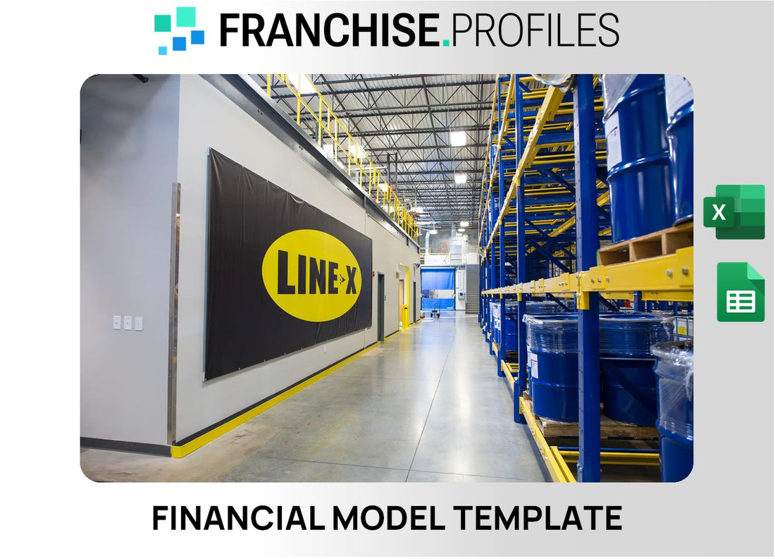 LINE-X Franchise Financial Model Template