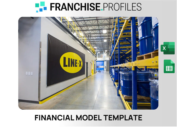 LINE-X Franchise Financial Model Template