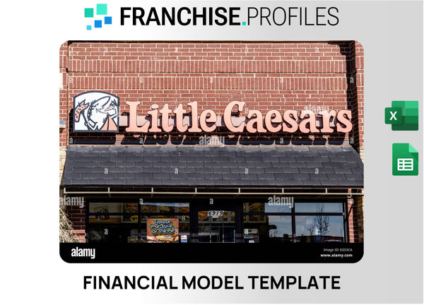 Little Caesars Franchise Financial Model Template