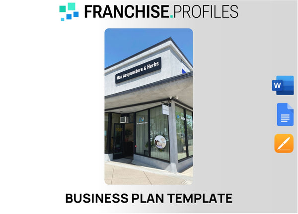 MA Modern Acupuncture Franchise Business Plan Template