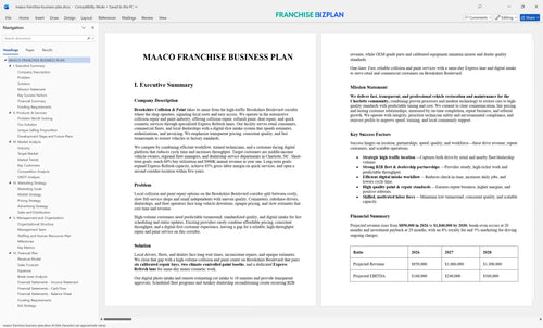 maaco franchise business plan 1