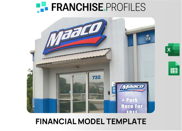Maaco Franchise Financial Model Template