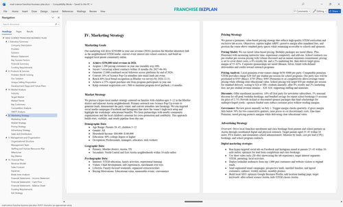 mad science franchise business plan 4