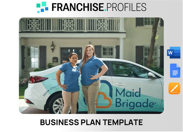 Maid Brigade Franchise Business Plan Template