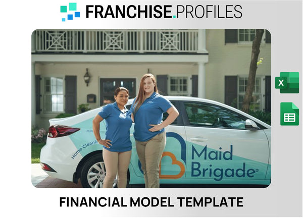 Maid Brigade Franchise Financial Model Template